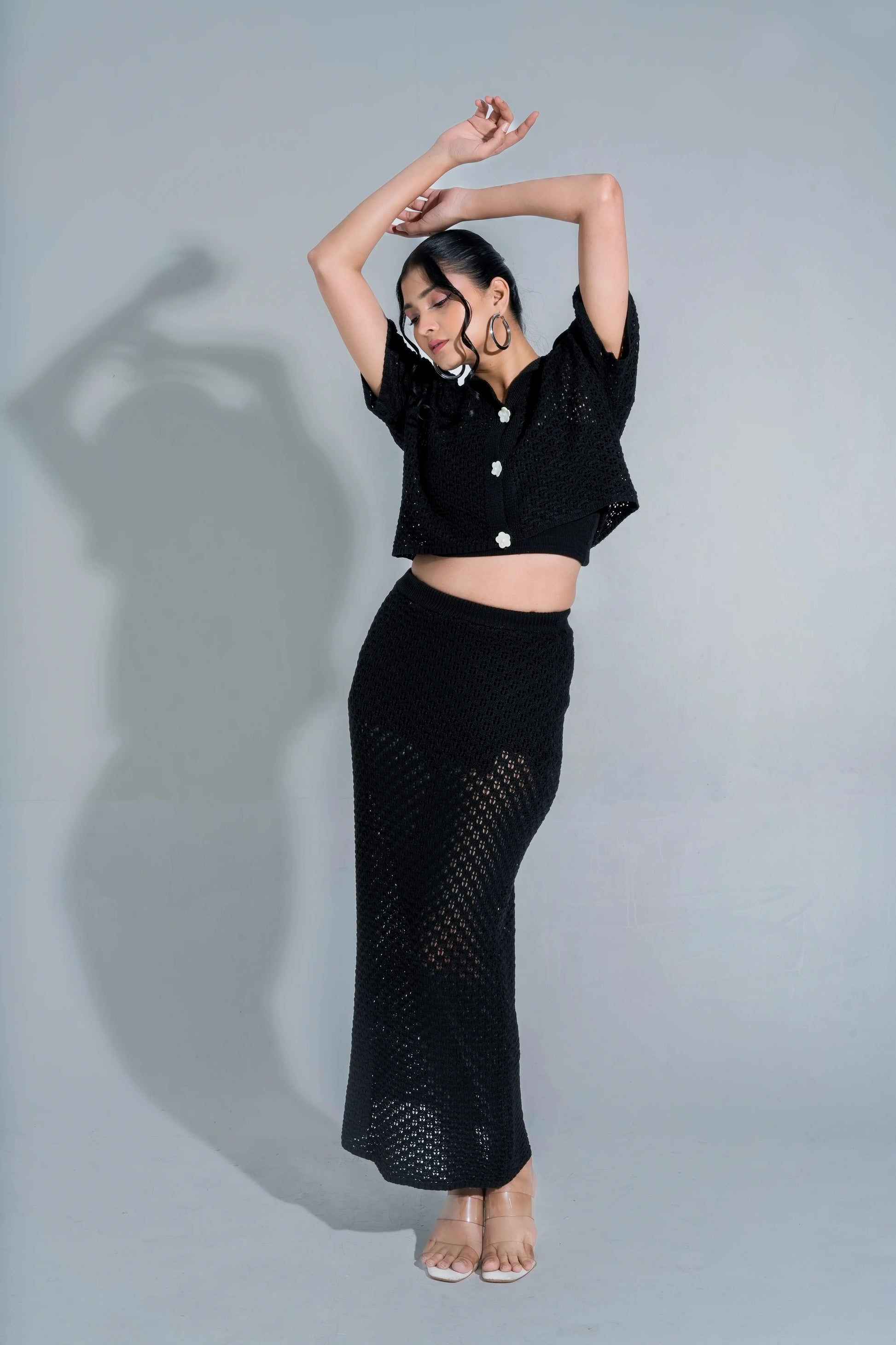 ANYA CROCHET COORD SET