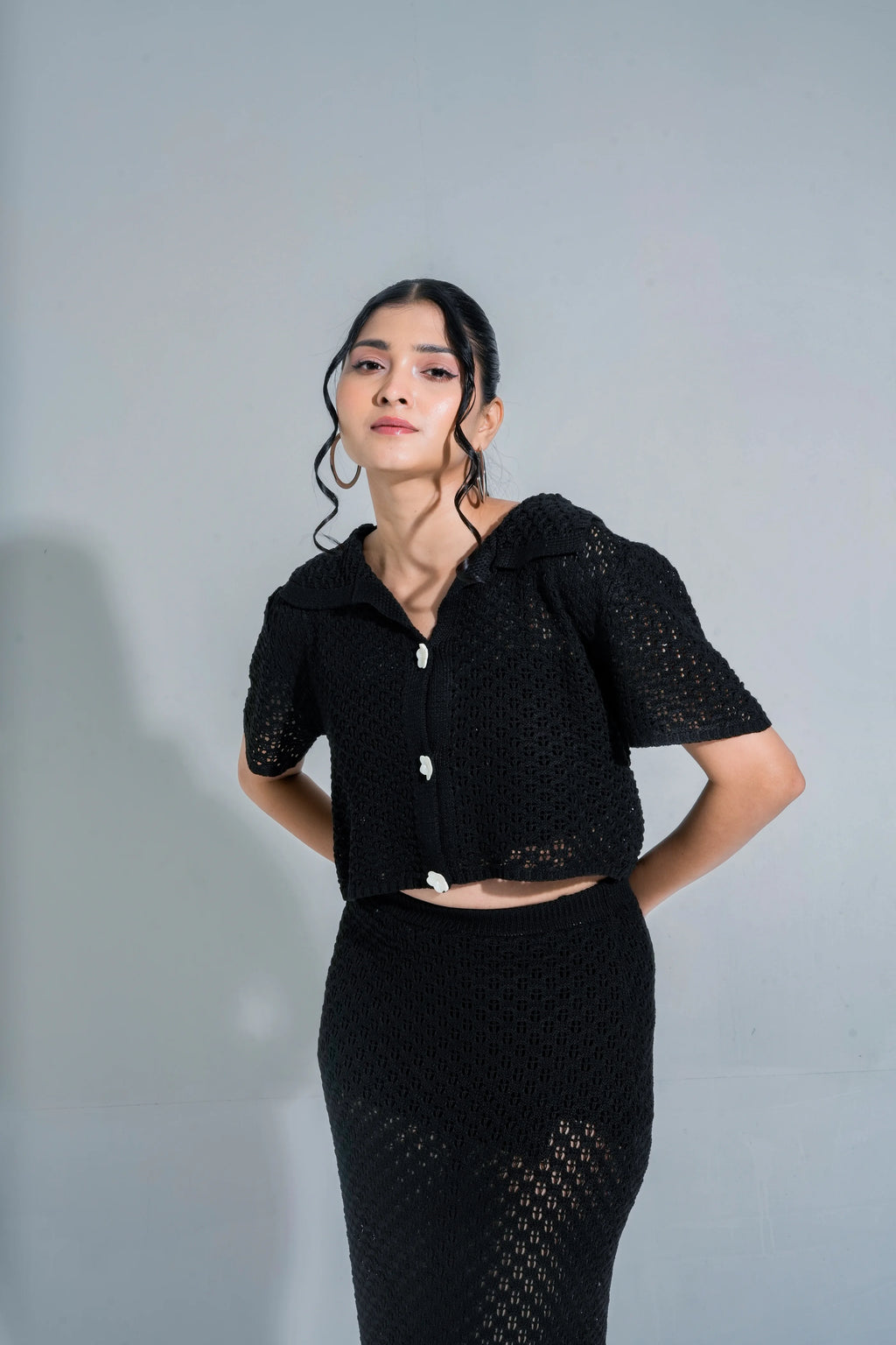 ANYA CROCHET COORD SET