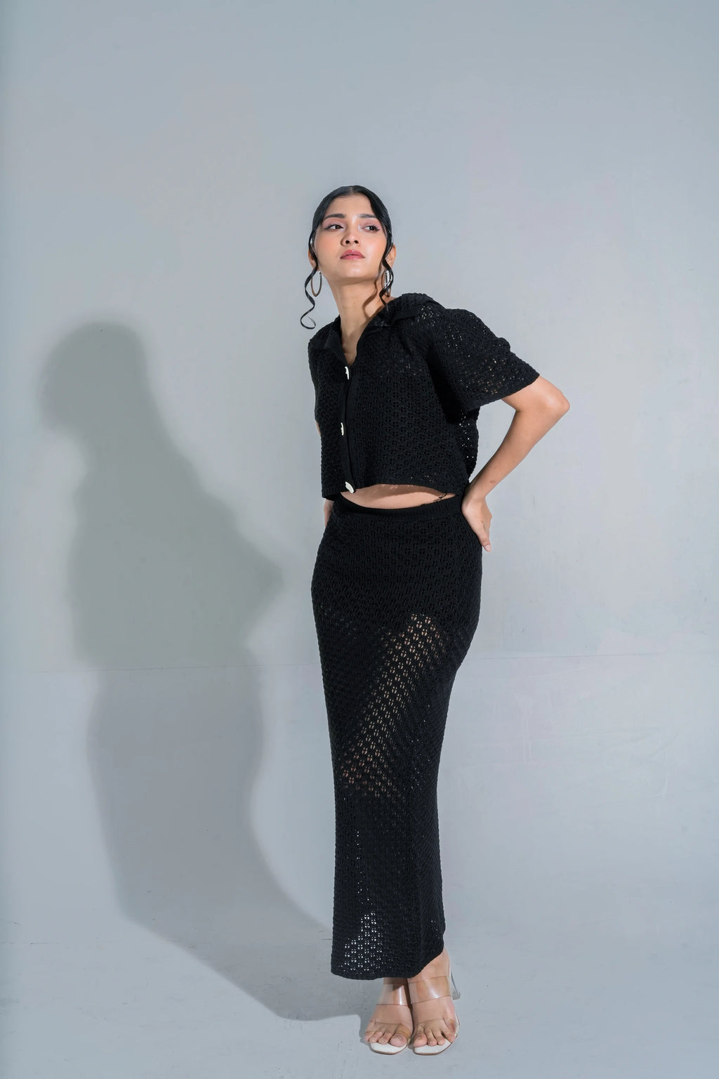 ANYA CROCHET COORD SET