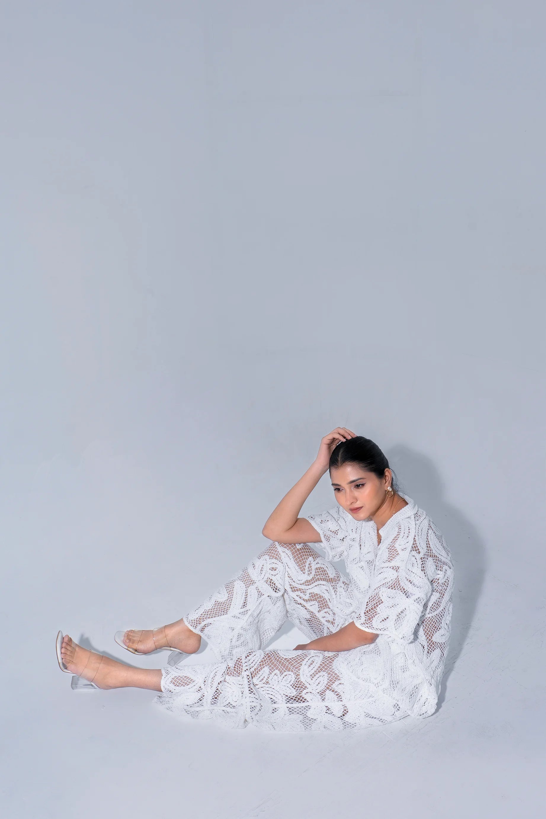 LAUREL CROCHET FULL LENGTH COORD SET