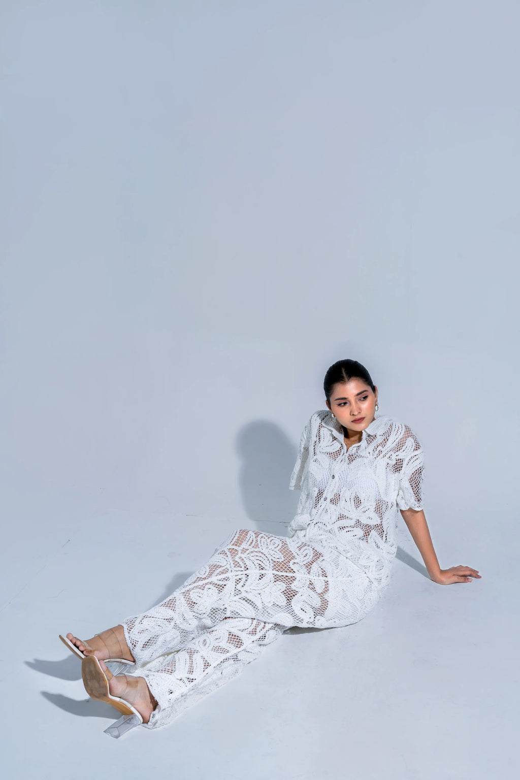 LAUREL CROCHET FULL LENGTH COORD SET