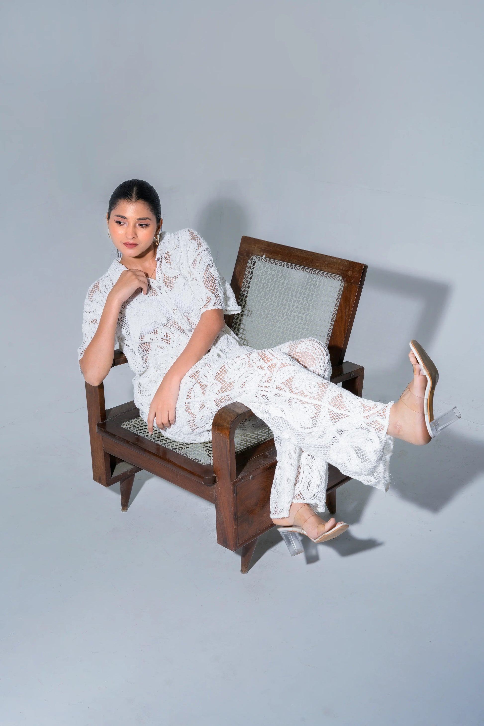 LAUREL CROCHET FULL LENGTH COORD SET