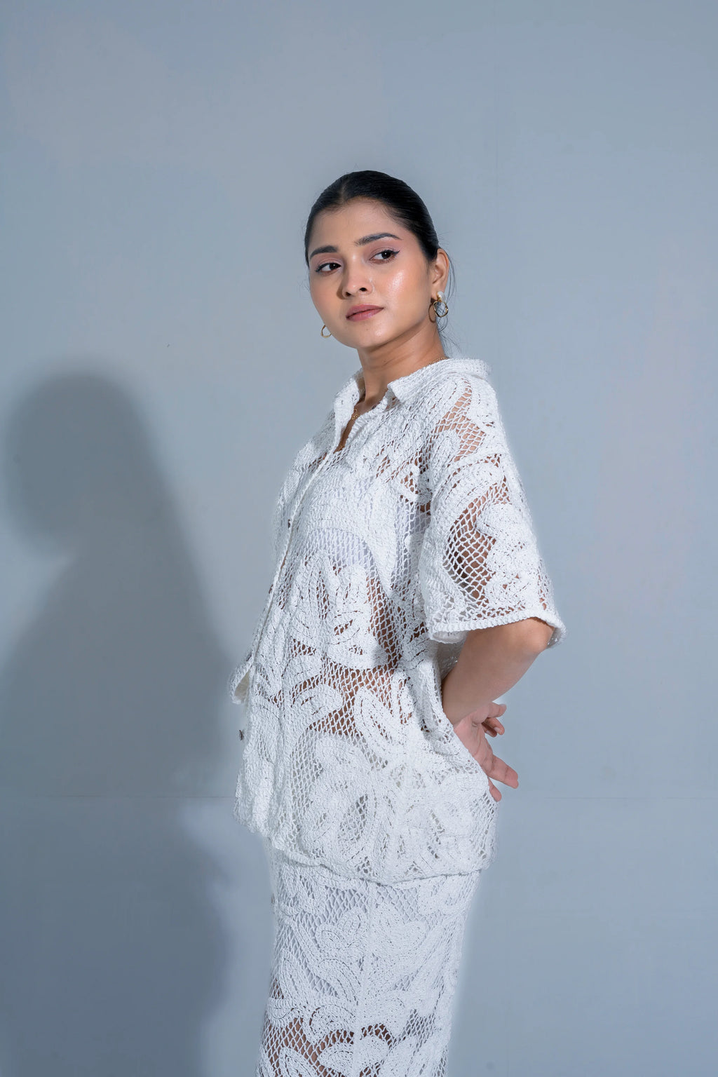 LAUREL CROCHET FULL LENGTH COORD SET