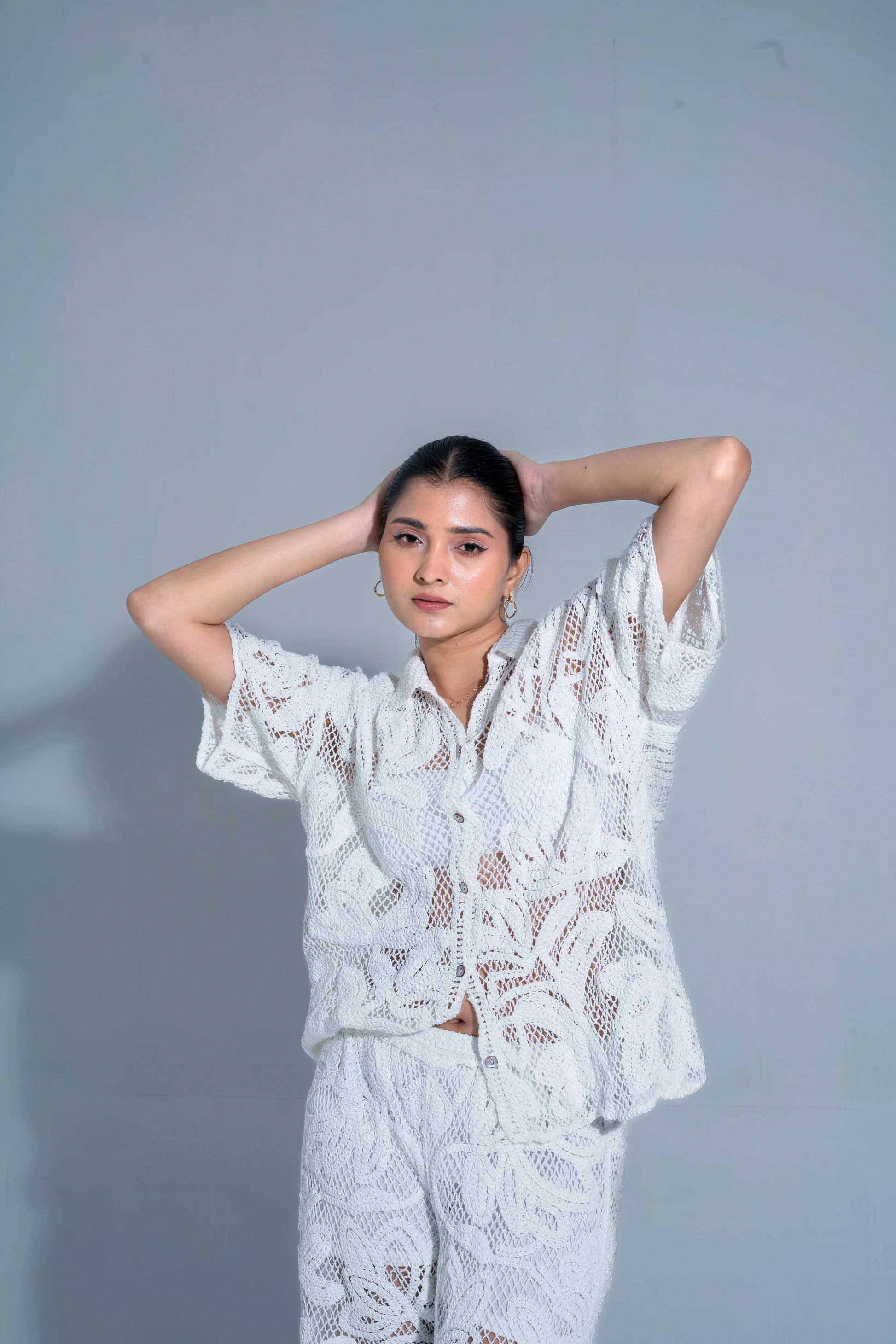 LAUREL CROCHET FULL LENGTH COORD SET