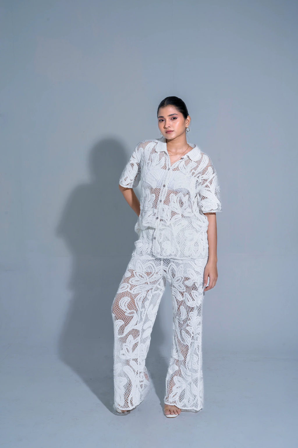 LAUREL CROCHET FULL LENGTH COORD SET