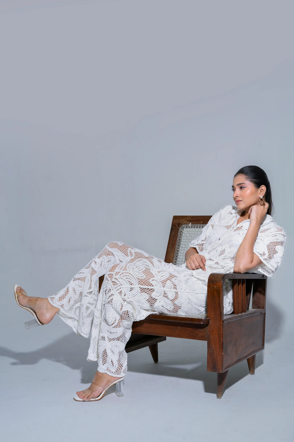 LAUREL CROCHET FULL LENGTH COORD SET