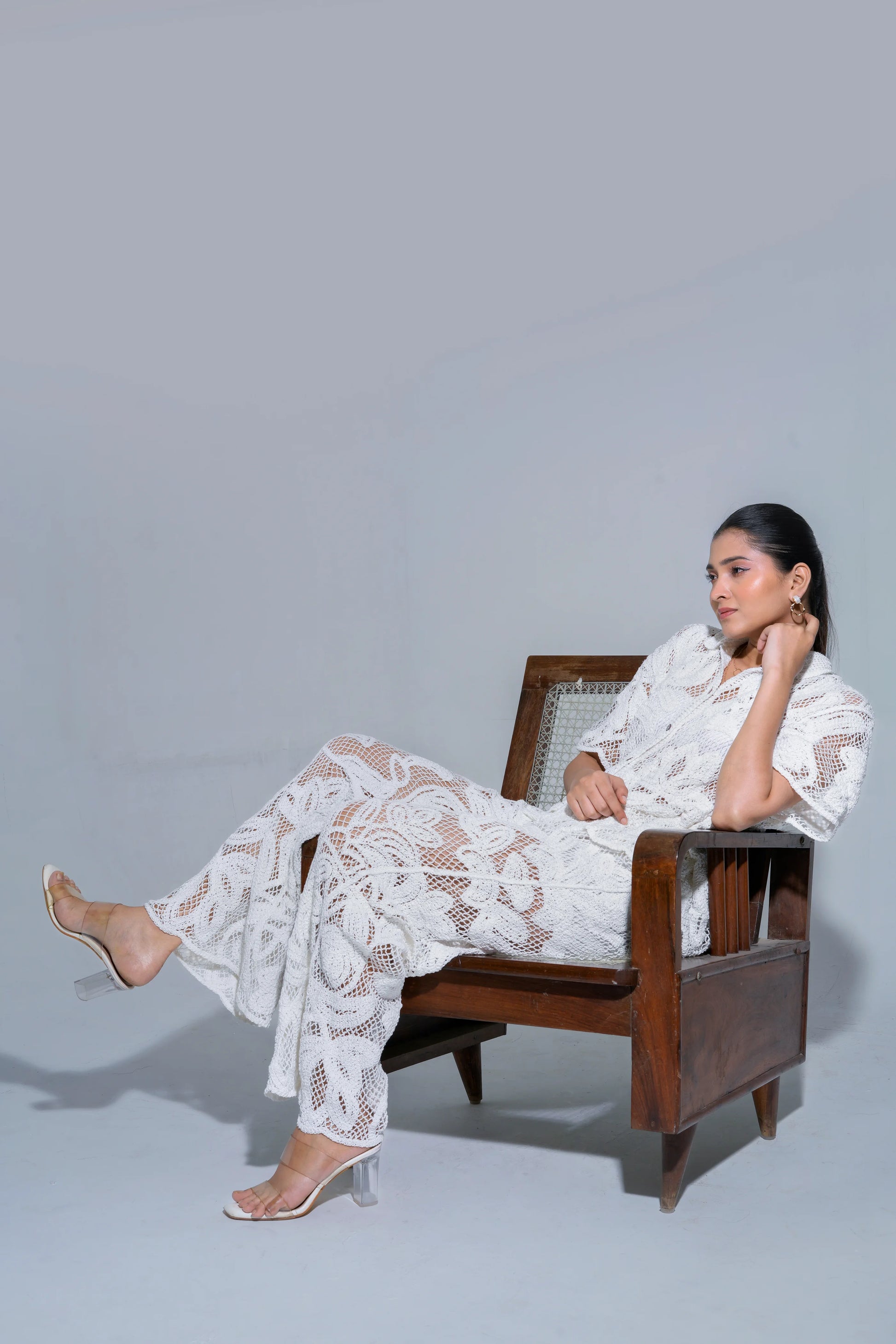 LAUREL CROCHET FULL LENGTH COORD SET