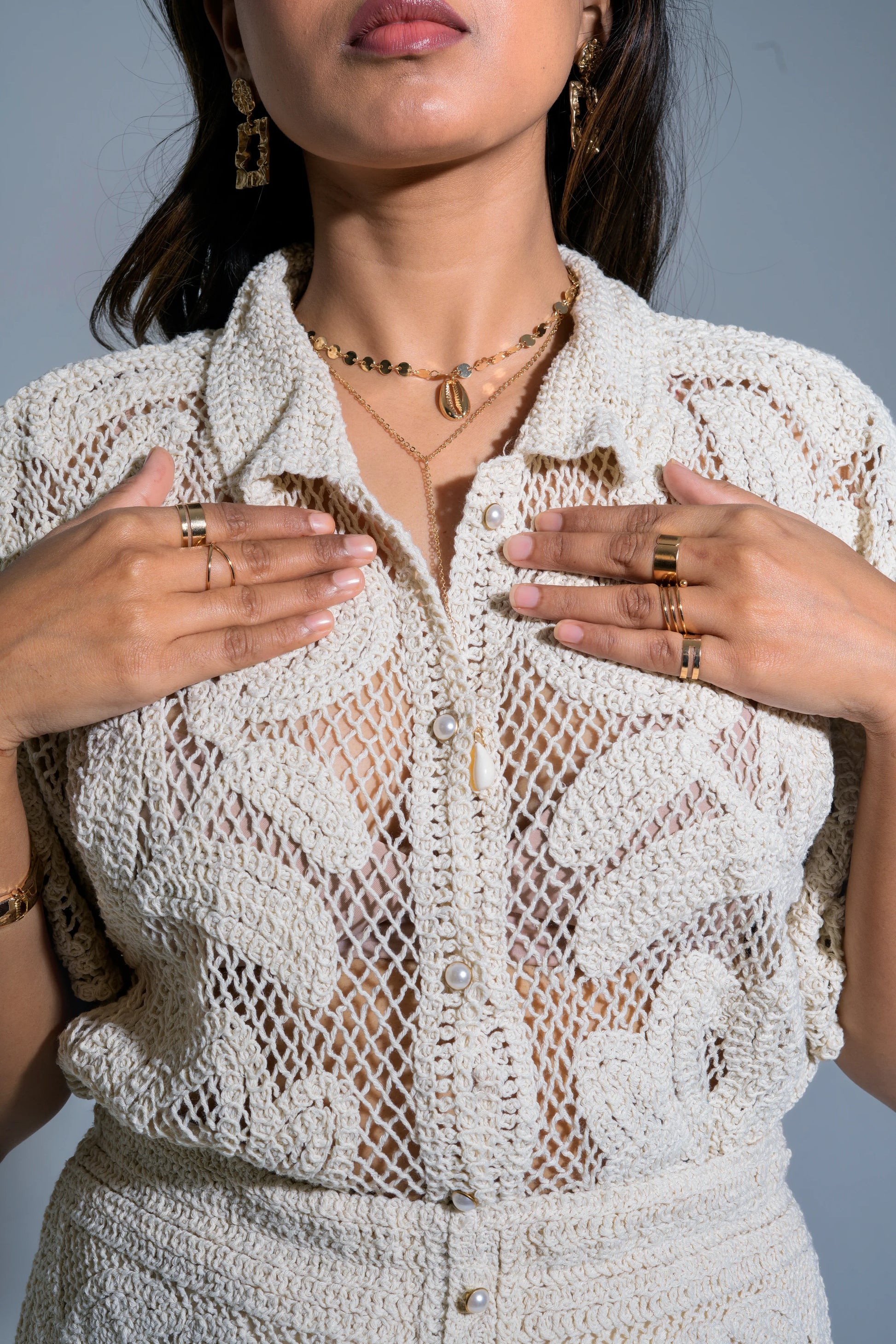 MEADOW CROCHET COORD SET