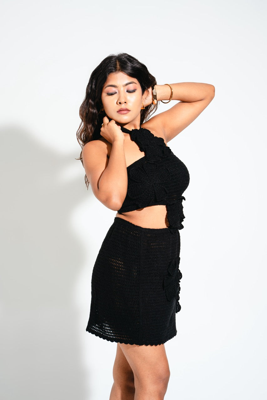 SIENNA CROCHET DRESS