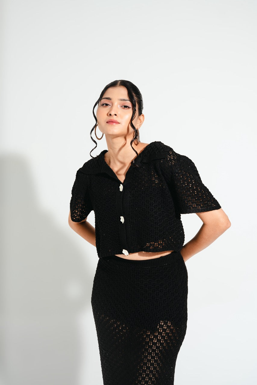 ANYA CROCHET COORD SET