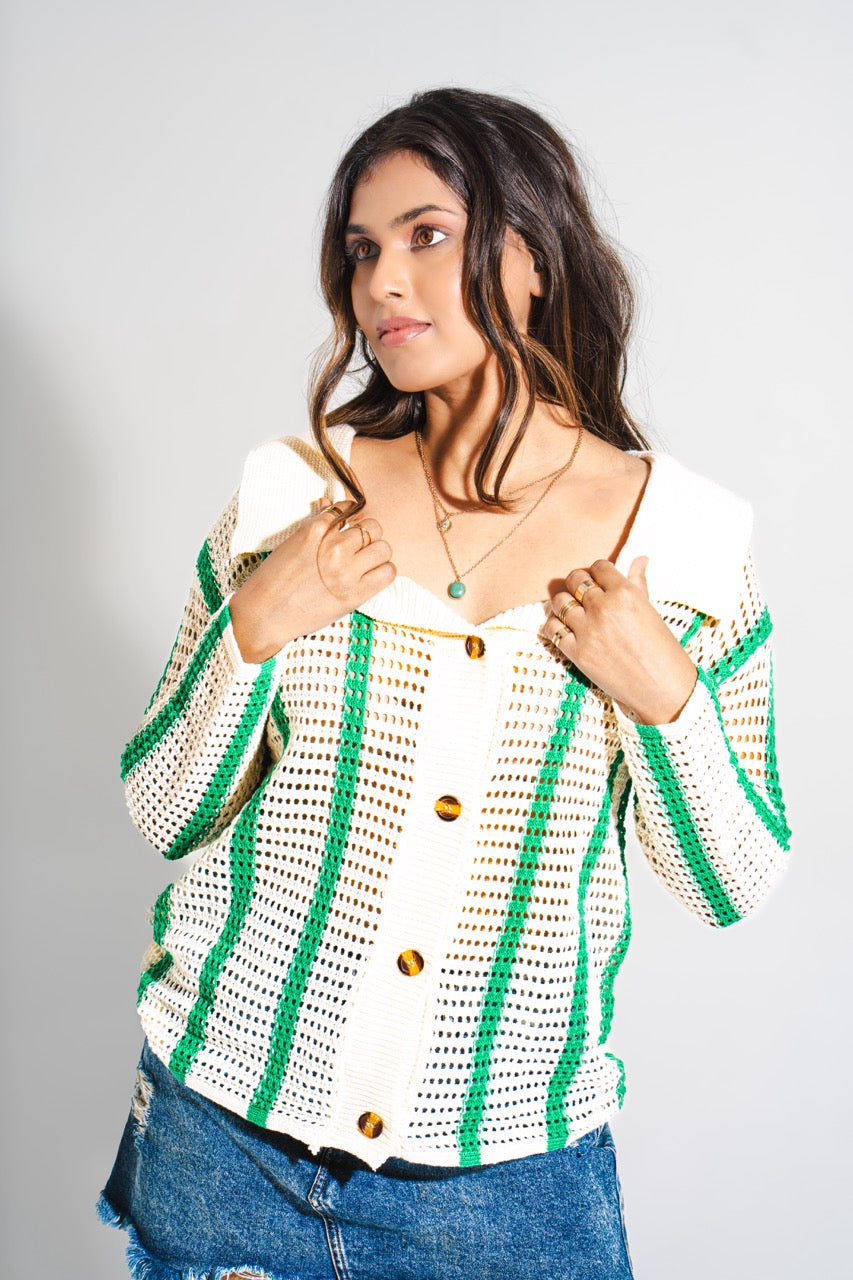 LUNA CROCHET SHIRT