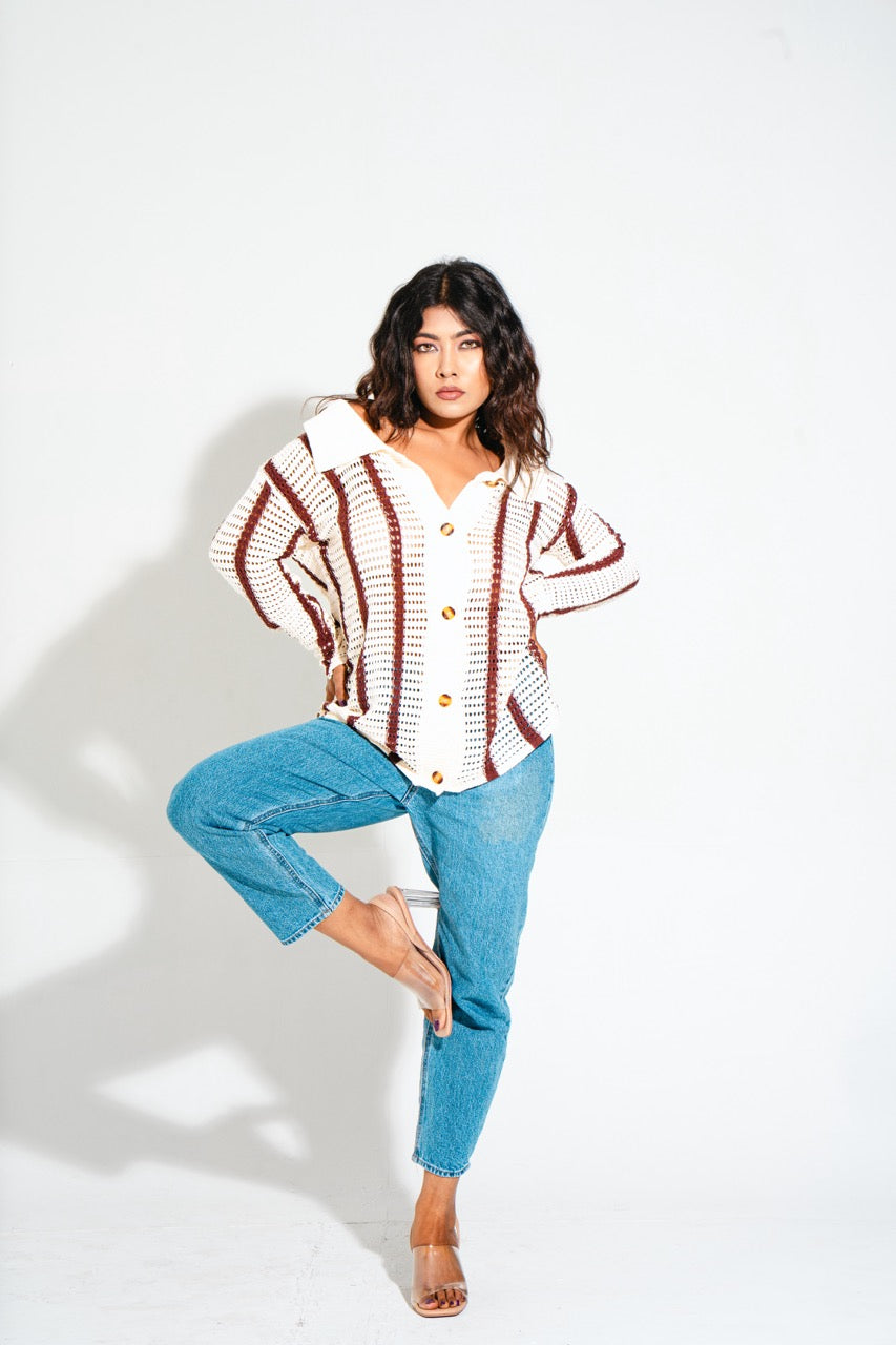 LUNA CROCHET SHIRT