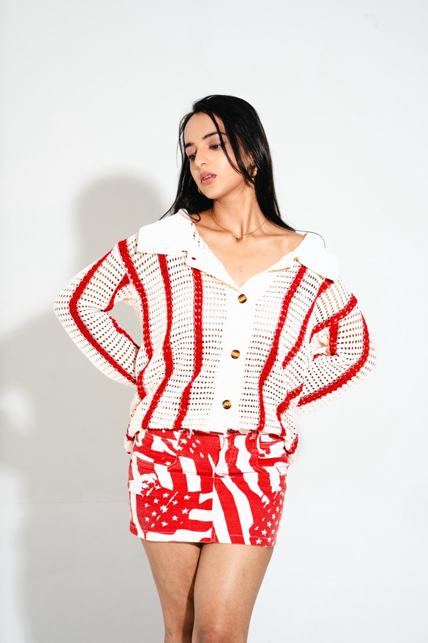 LUNA CROCHET SHIRT