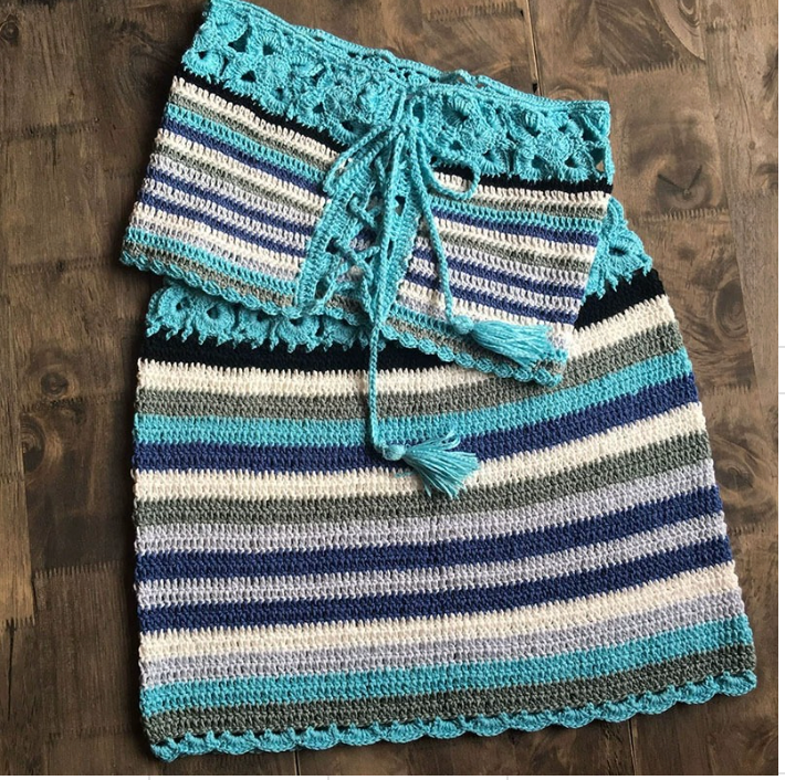 MOANA BANDEAU CROCHET SET