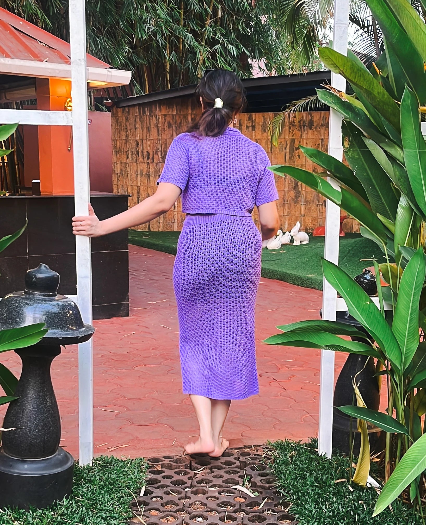 SOPHIE CROCHET BEACH COVER UP
